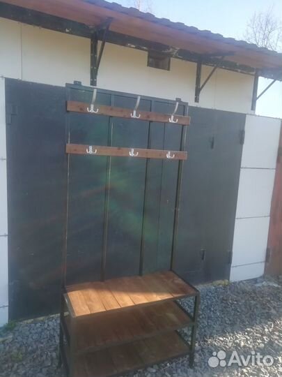 Вешалка в стиле лофт