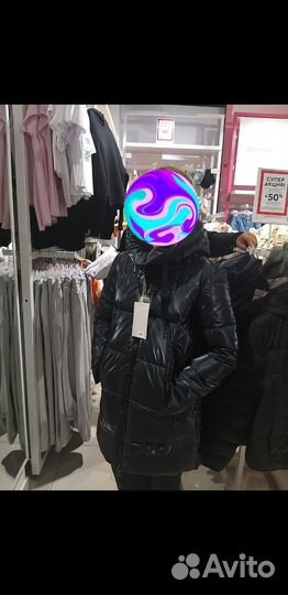 Куртка зимняя б/у для девочка