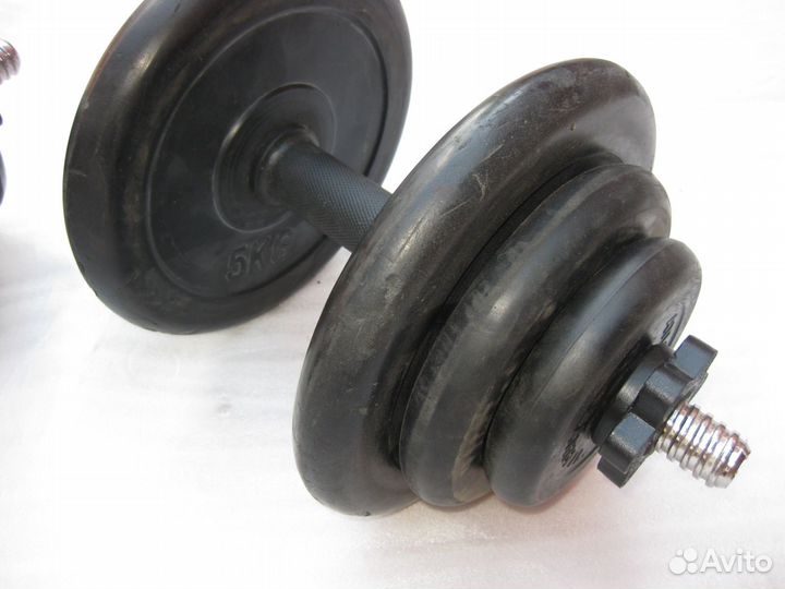 Продам гантели 2х19;17,3;27,2;16;17 обрезиненные
