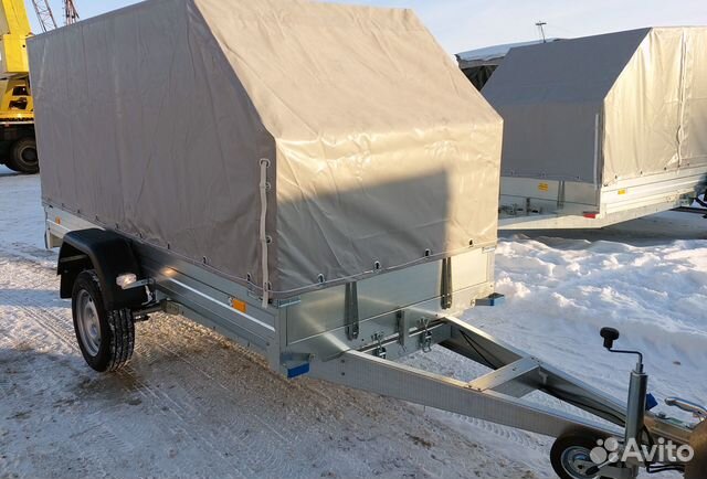 Прицеп оцинкованный 3.2х1.4 R15 с тентом 