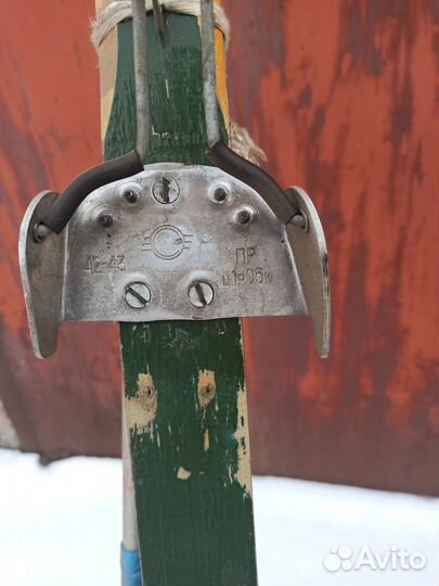 Лыжи беговые деревянные СССР