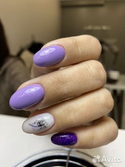 Маникюр педикюр гель лак,наращивание ногтей