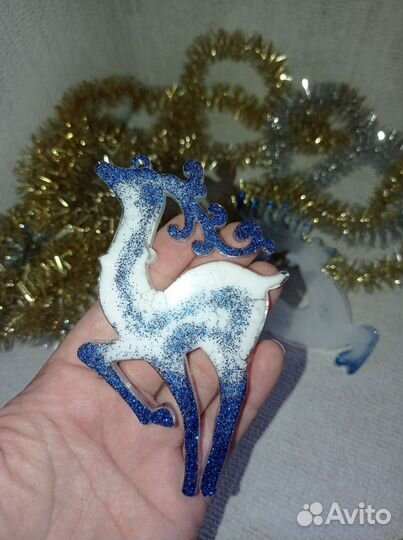 Елочные игрушки ручной работы 
