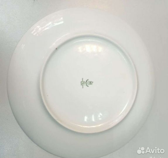 Тарелка гдр роза