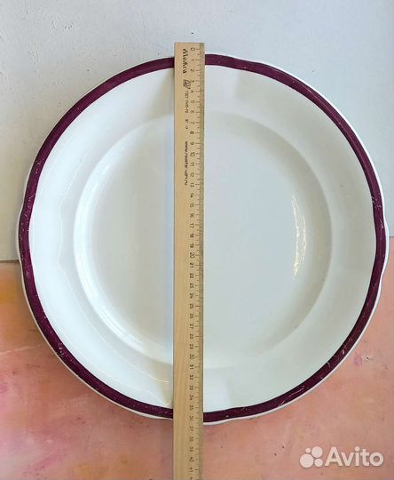 Блюдо большое Кузнецов в Риге k.p.m Dreylingsbusch