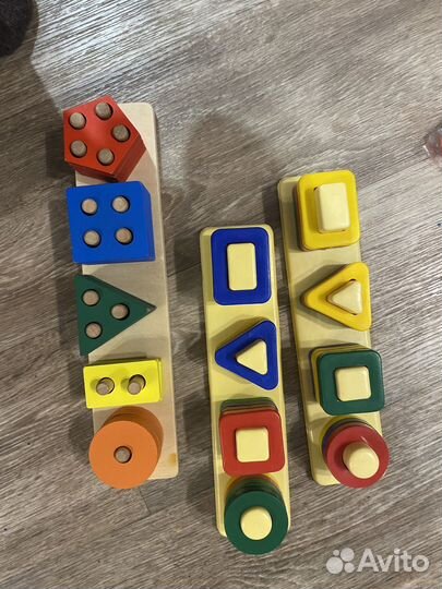 Развивающие игрушки пакетом