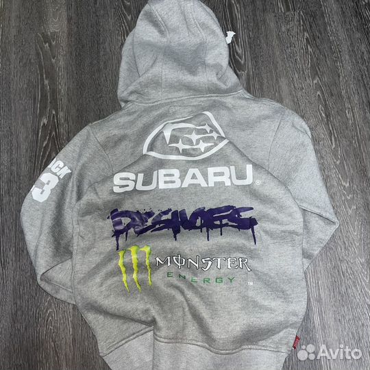 DC shoes x Monster Energy зип худи кофта толстовка