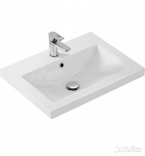 Мебельная раковина Cersanit Como 60