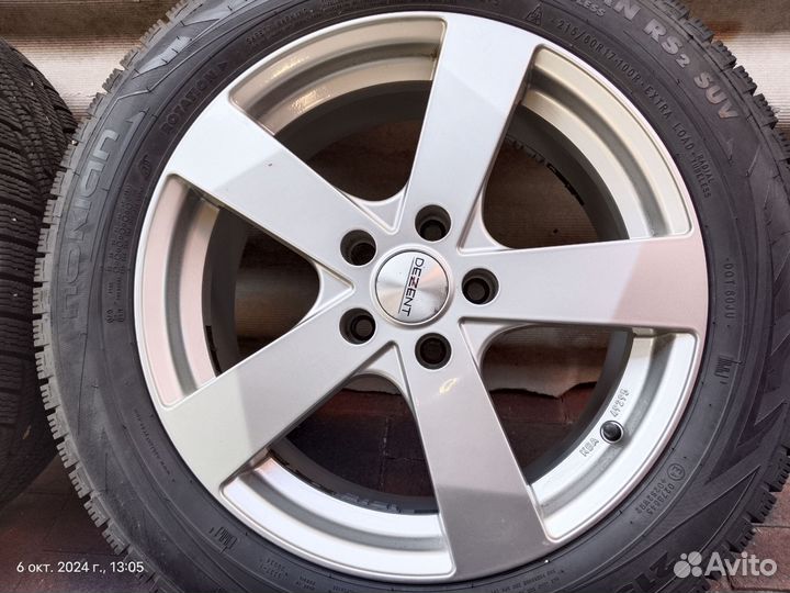 Диски R17 5*112 dezent