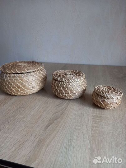 Плетеные корзинки IKEA