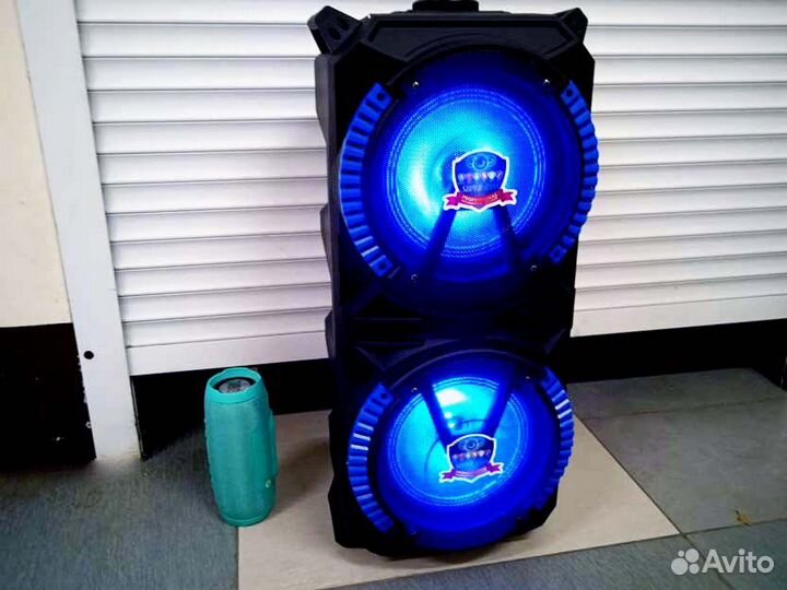 Музыкальный Центр С Чистым Бассом + Караоке