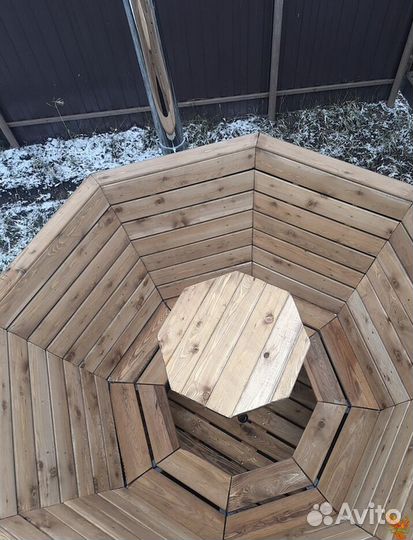 С подогревом чан для бани/Купель