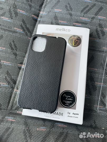 Чехол кожанный Melcko iPhone 12 mini