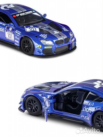 Игрушка BMW M6 GT3 Автопанорама