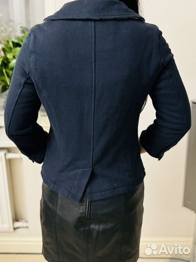 Синий пиджак Tatuum 40 размера 100% хлопок