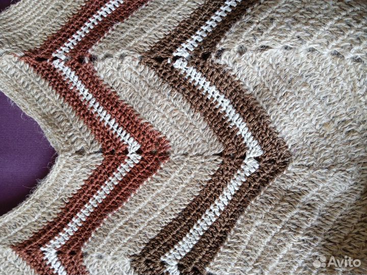 Сумка шопер. Джут. Ручная работа