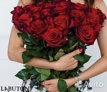 Розы.Букет 25 Роз.Цветы