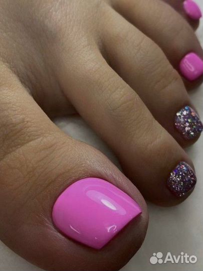 Маникюр педикюр гель лак
