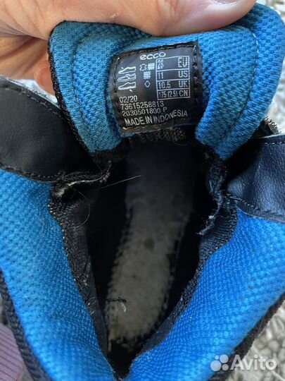 Ботинки весна осень демисезон ecco 28