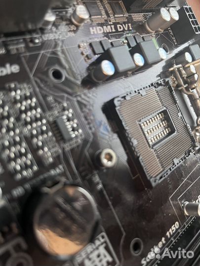 Материнская плата с процессором i5