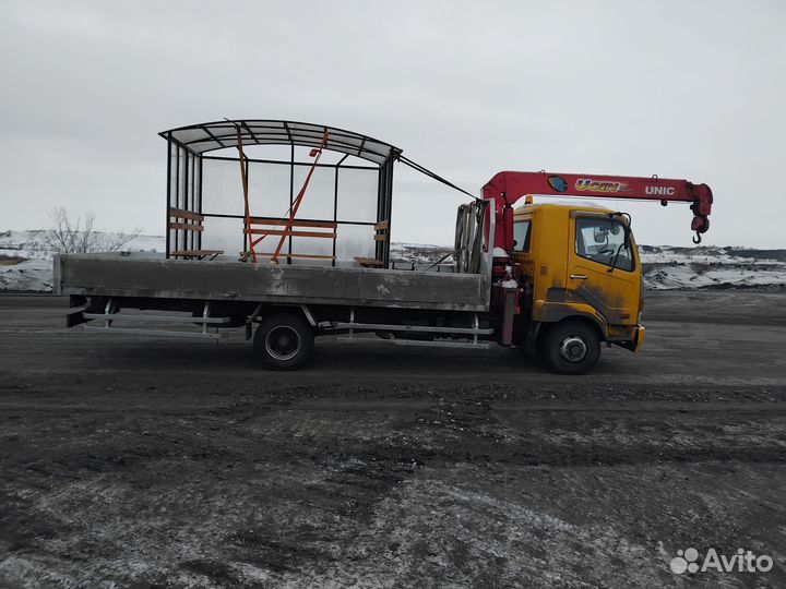 Услуги крана манипулятора стр.9м, 3т. Борт5т 6м