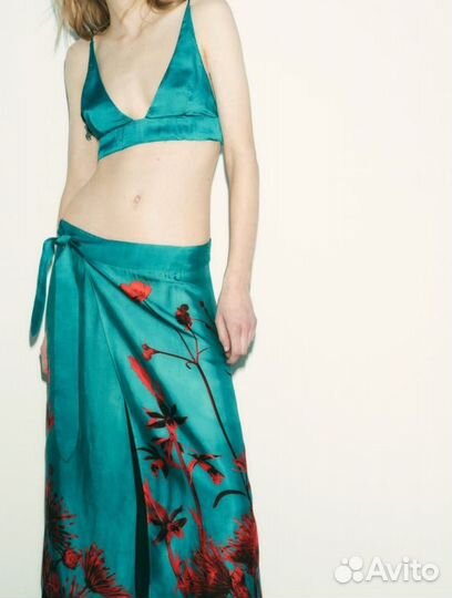 Юбка миди Zara