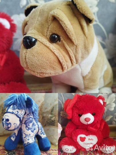 Детские игрушки мягкие + Куклы