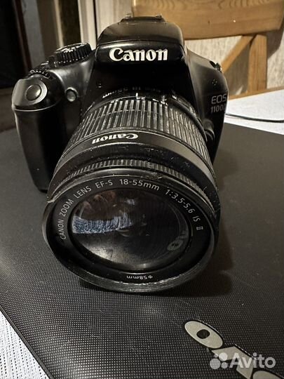 Зеркальный фотоаппарат canon 1100d