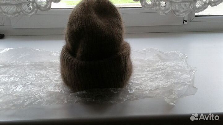 Шапка натуральный пух 100 процентов