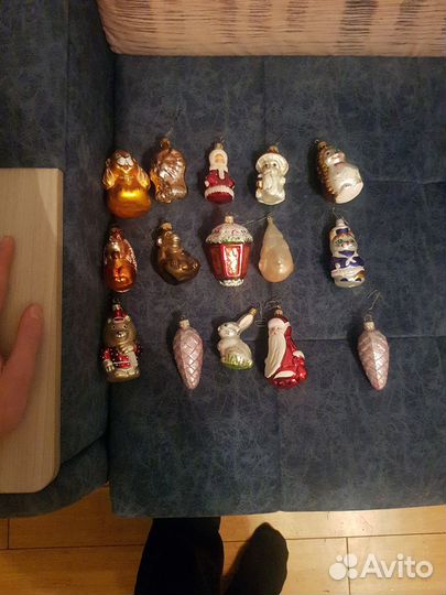 Елочные игрушки СССР