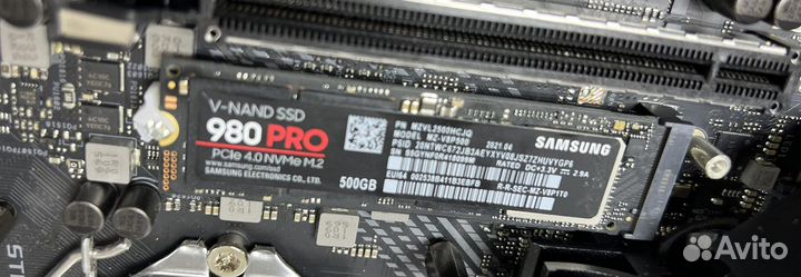 Samsung 980 PRO 500GB m.2 ssd