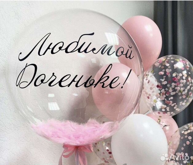 Гелиевые шары. День рождение,Выписка, итд