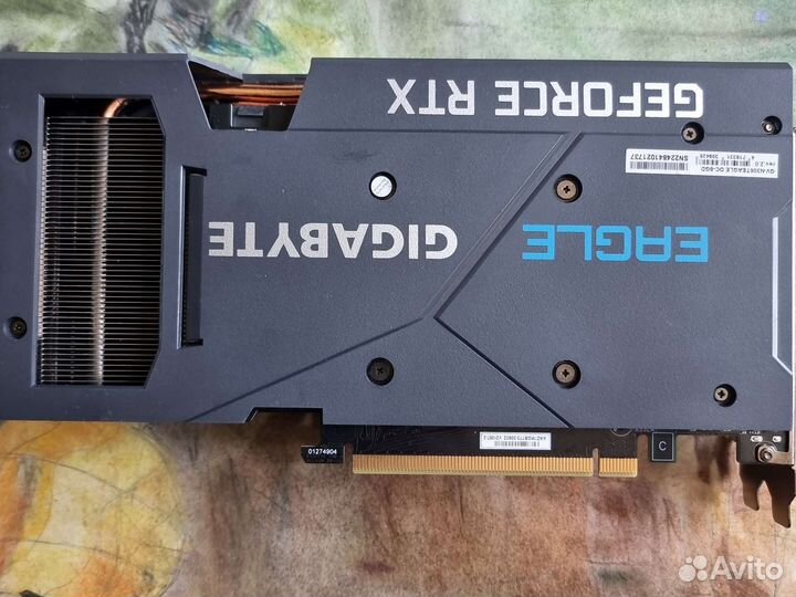 Видеокарта rtx 3060ti gigabyte eagle