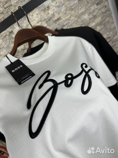 Футболка мужская новая Boss