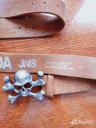 Мужской кожаный ремень