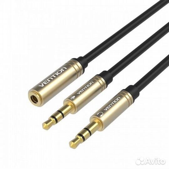 Переходник Audio/Mic Adapter Vention #228149