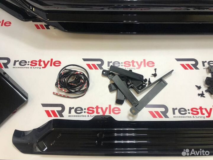 Обвес Toyota Land Cruiser Prado 150 с18 TRD Черный