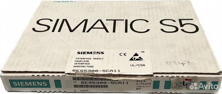 Siemens новый в коробке 6ES5300-5CA11