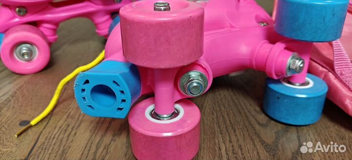 Ролики детские бу раздвижные 27-30 р