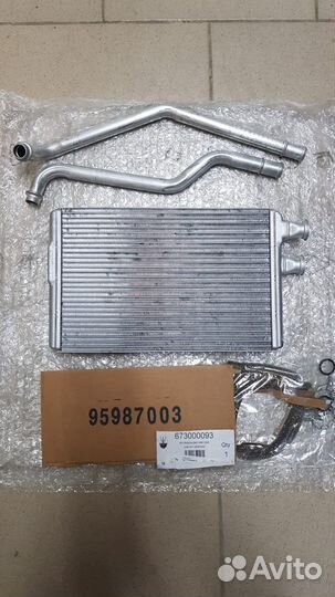 Радиатор печки Maserati 673000093