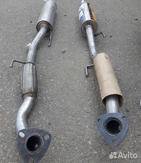 Глушитель skoda rapid/ volkswagen polo/ fabia
