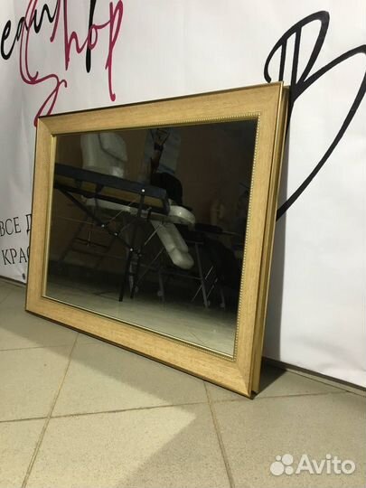 Зеркало в багетной рамке 800*600
