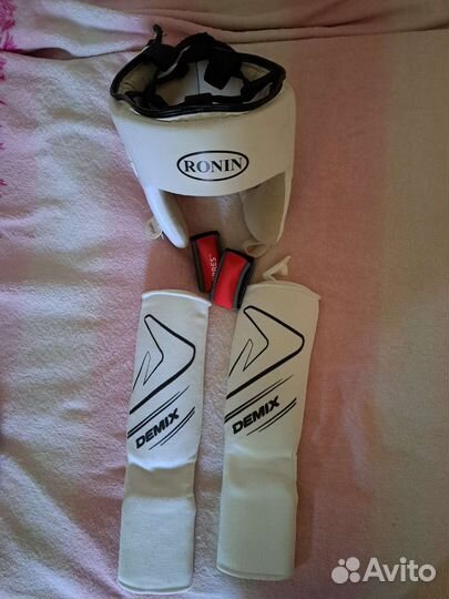 Защита для карате или дзюдо на ребёнка плюс кимоно