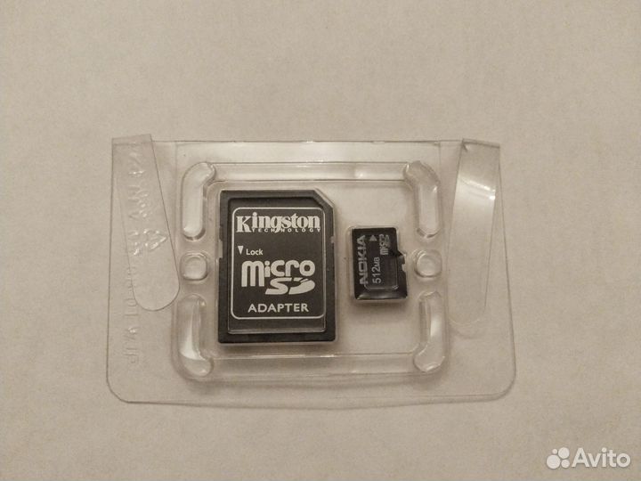 Карты памяти и адаптер