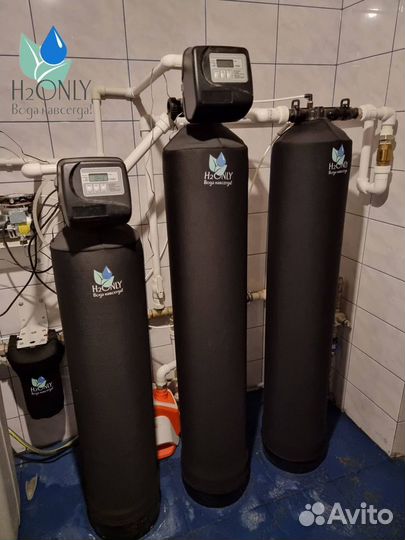 Очистка воды из скважины/Фильтрация воды в доме