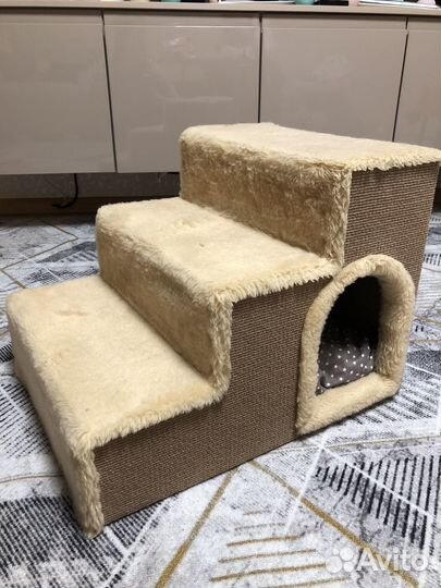 Лестница прикроватная для котов и собак