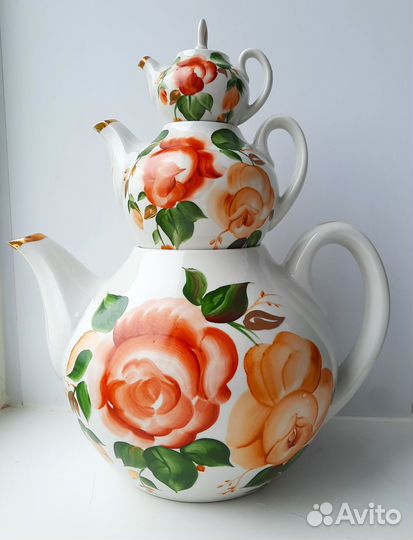 Чайник фарфоровый-набор