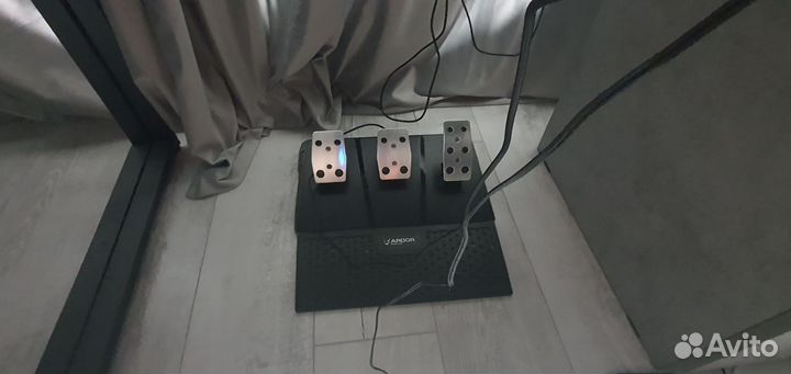 Игровой руль ardor gaming silverstone 900 градусов