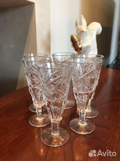 Рюмки лафитники времен СССР 13 шт