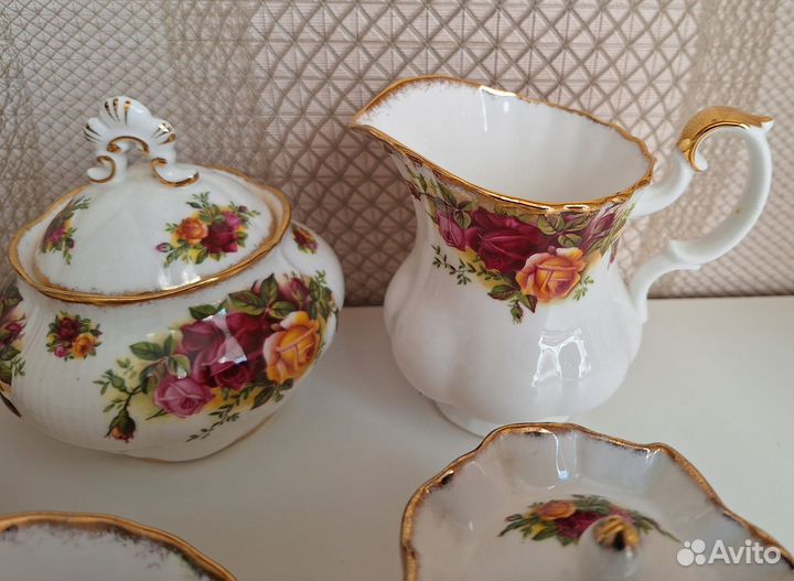 Чайный сервиз фарфор Англия